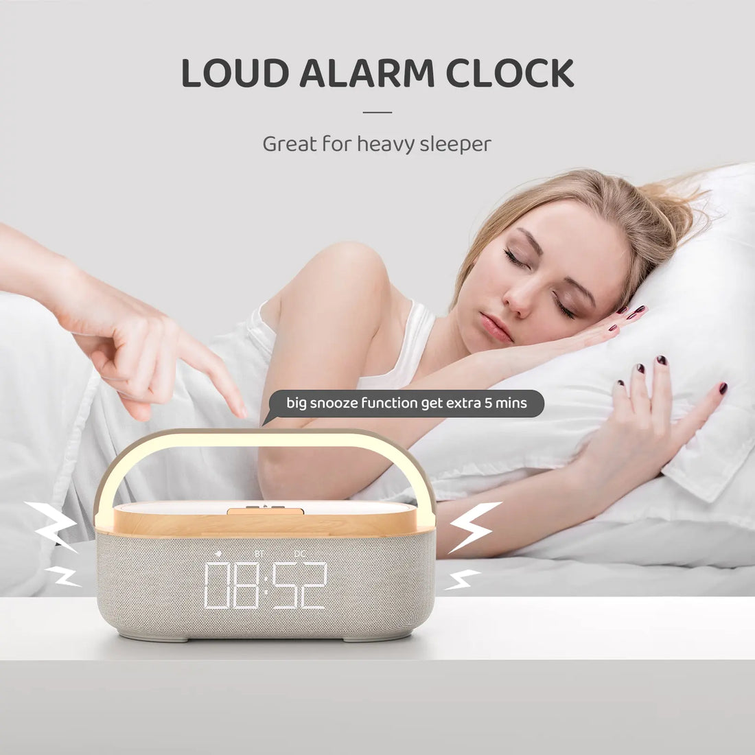 Wireless Smart Speaker Clock